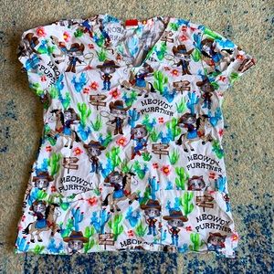 SOLD Scrub top